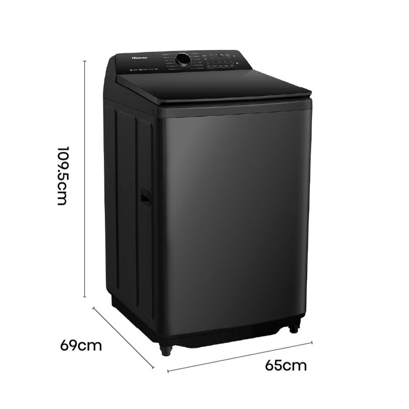 Lavadora Hisense WT5I2023DB | 20 kg | Carga superior