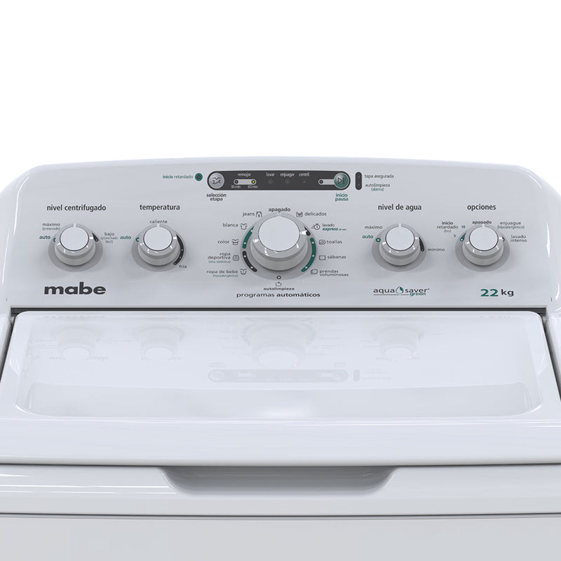 Lavadora Mabe LMA72215CBAB0 | 22 kg | Carga Superior