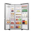 Refrigerador Hisense RS223SV5A | Inversor | 22.9 Pies Cubicos | Lado a lado | Disensador de Agua y Hielo