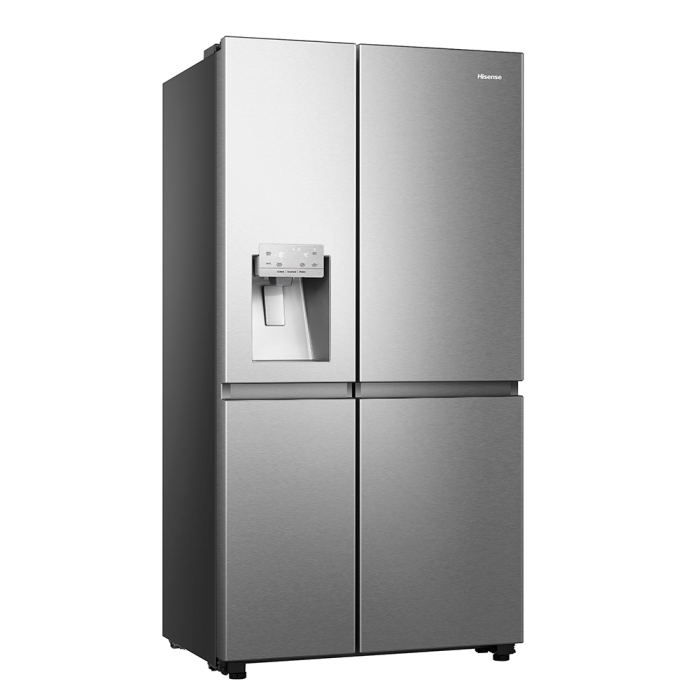 Refrigerador Hisense RS223SV5A | Inversor | 22.9 Pies Cubicos | Lado a lado | Disensador de Agua y Hielo