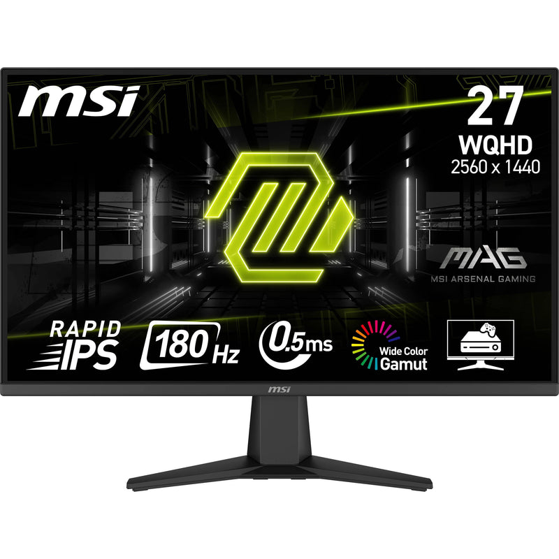 Monitor para juegos MSI MAG QHD 275QF | 27" | 2560x1440 | 180Hz | HDMI | DisplayPort