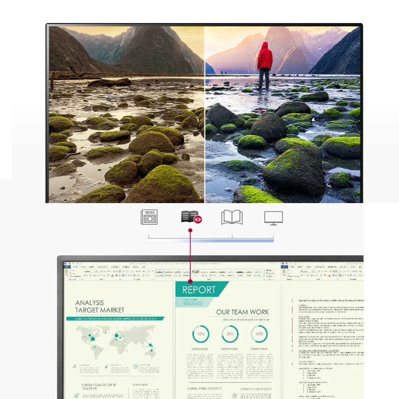Monitor para juegos Full HD LG 24MP60G-B | 1920x1080 | IPS | 75 Hz | 1 ms | AMD FreeSync | HDMI | DisplayPort | VGA