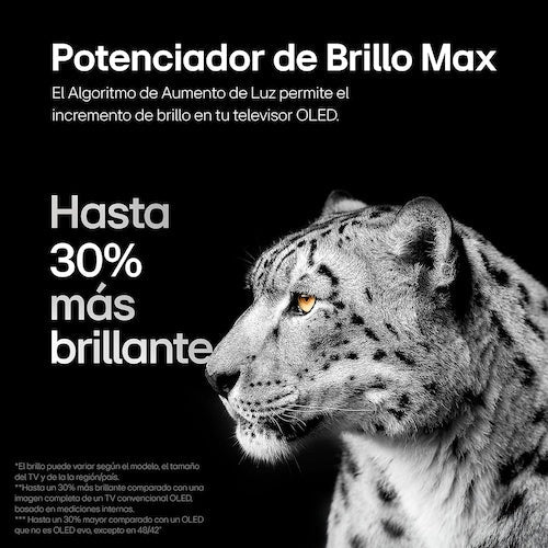 Televisor LG OLED evo AI C4 | 77" | 4K | HDMI | USB | Wi-Fi | Bluetooth | TDT