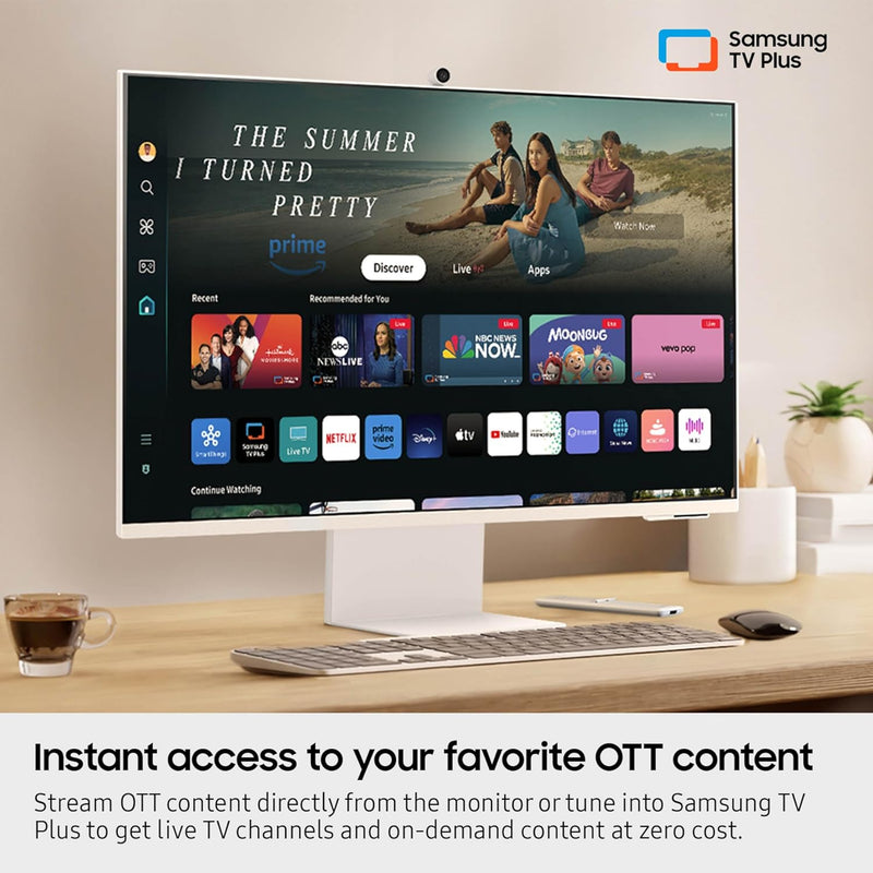 Monitor Samsung M80D | 32" | 3840 x 2160 | 60 Hz | HDR | HDMI