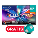 Televisor Hisense QLED 65Q6QV | 65" | 4K | VIDAA | HDMI | USB | Wi-FI | Bluetooth