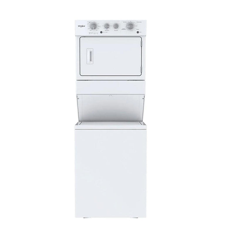 Centro de Lavado Eléctrico Whirlpool 7MWET4027HW | Lavadora 20Kg | Secadora 10Kg
