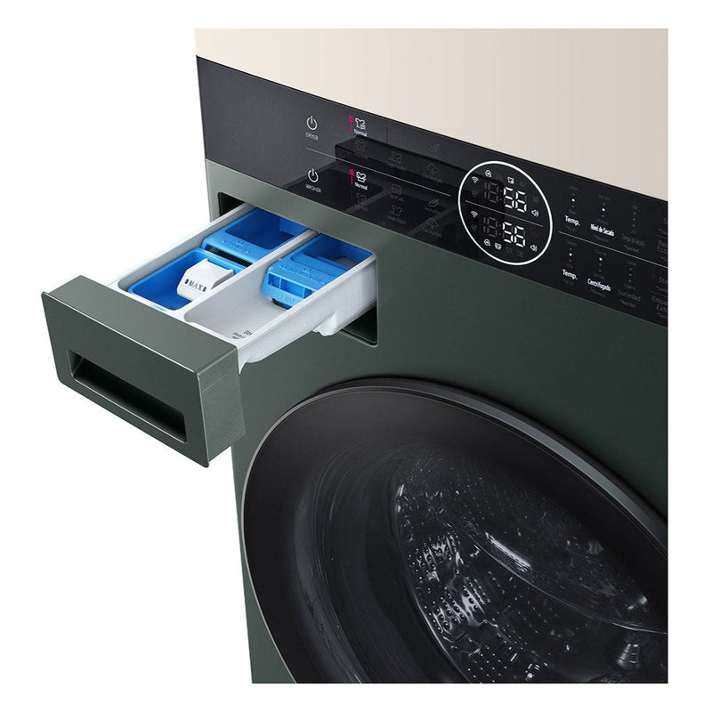 Centro de Lavado a Gas LG WashTower WK25GBS6 | 25 kg | ThinQ | ColorBeige