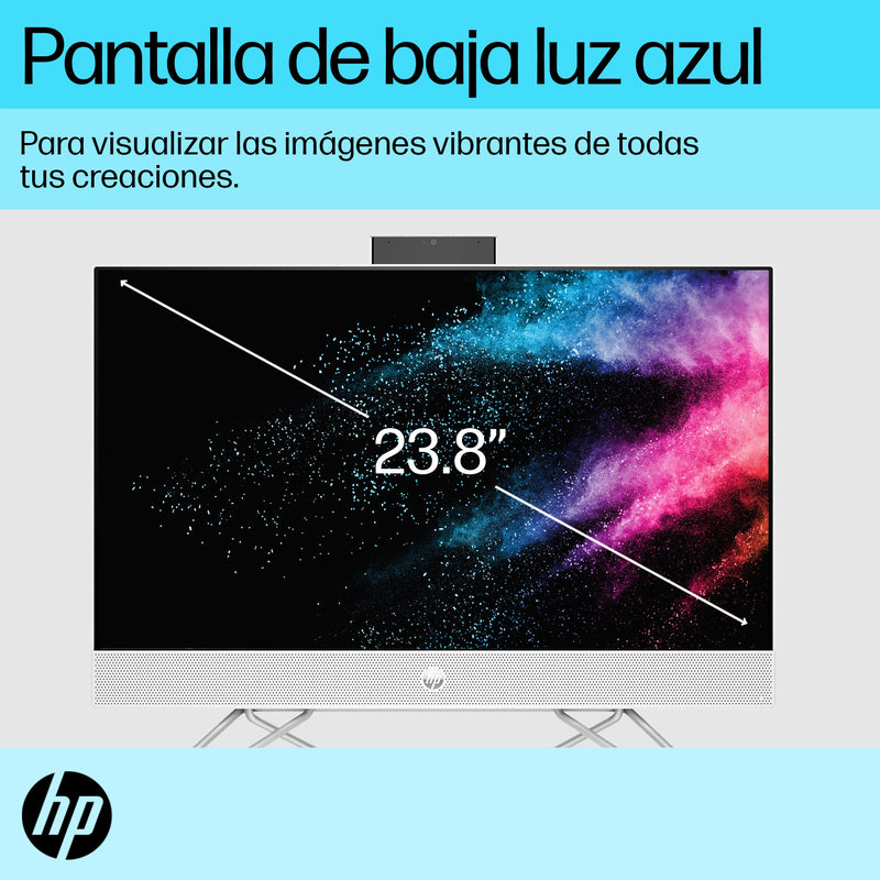 HP 24-CB1025LA | Intel Core i5-1235U | 8 GB de RAM | SSD de 512 GB | 24" | Windows 11