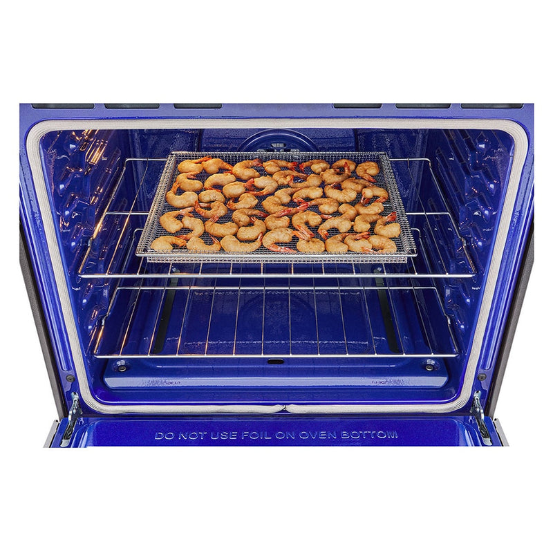 Estufa a Gas LG InstaView LRGL5847S | 5,8 pies cúbicos | Freidora de Aire | 5 Quemadores