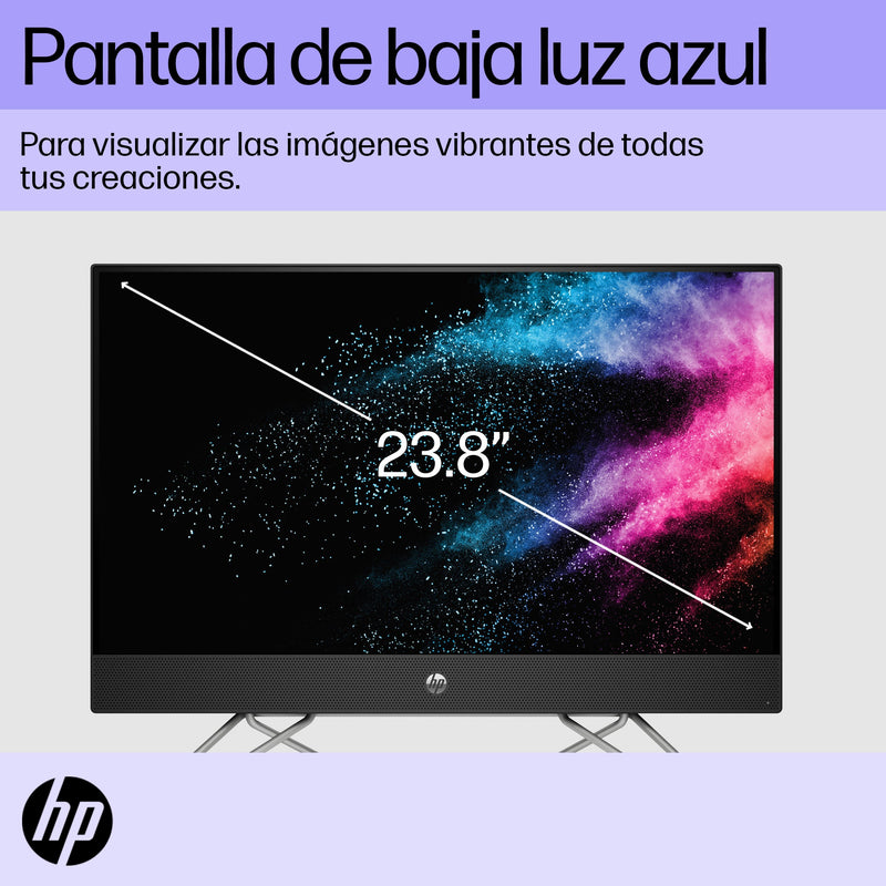 HP 24-CB1023LA | Intel Core i3-1215U | 8 GB de RAM | SSD de 512 GB | 24" | Windows 11