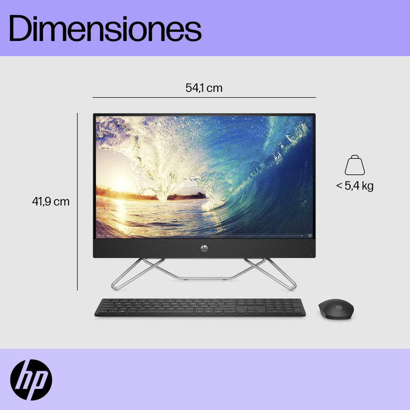 HP 24-CB1023LA | Intel Core i3-1215U | 8 GB de RAM | SSD de 512 GB | 24" | Windows 11