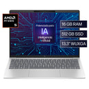 HP Pavilion Aero 13-BG0002LA | AMD Ryzen 5 8640U | 16 GB de RAM | SSD de 512 GB | 13,3" | Windows 11