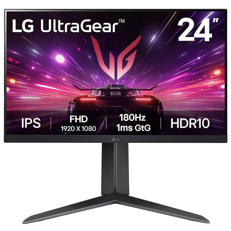 Monitor LG UltraGear 24GS65F | 24" | 1920x1080 | 180Hz | HDMI | DisplayPort