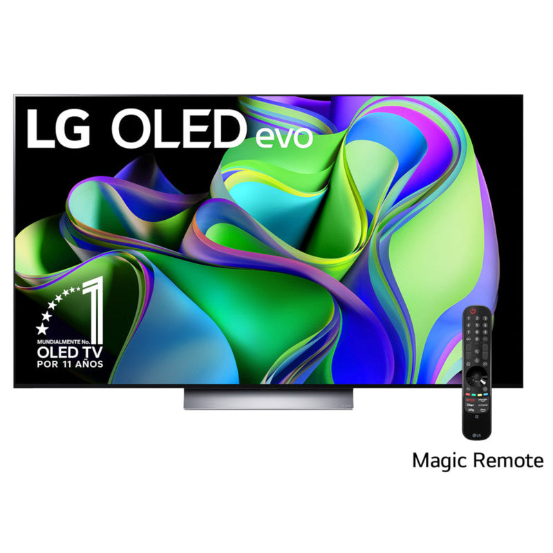 Televisor LG OLED evo C3 | 55" | 4K | HDMI | USB | Wi-Fi | Bluetooth | DVB-T