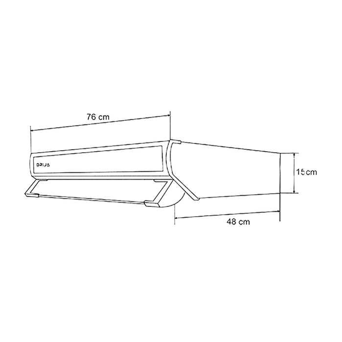 Extractor Drija Compatto 76 | 30"