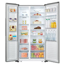 Refrigerador Hisense RS19N6ASI | 19 pies cúbicos | Lado a lado | dispensador