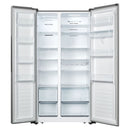 Refrigerador Hisense RS19N6ASI | 19 pies cúbicos | Lado a lado | dispensador