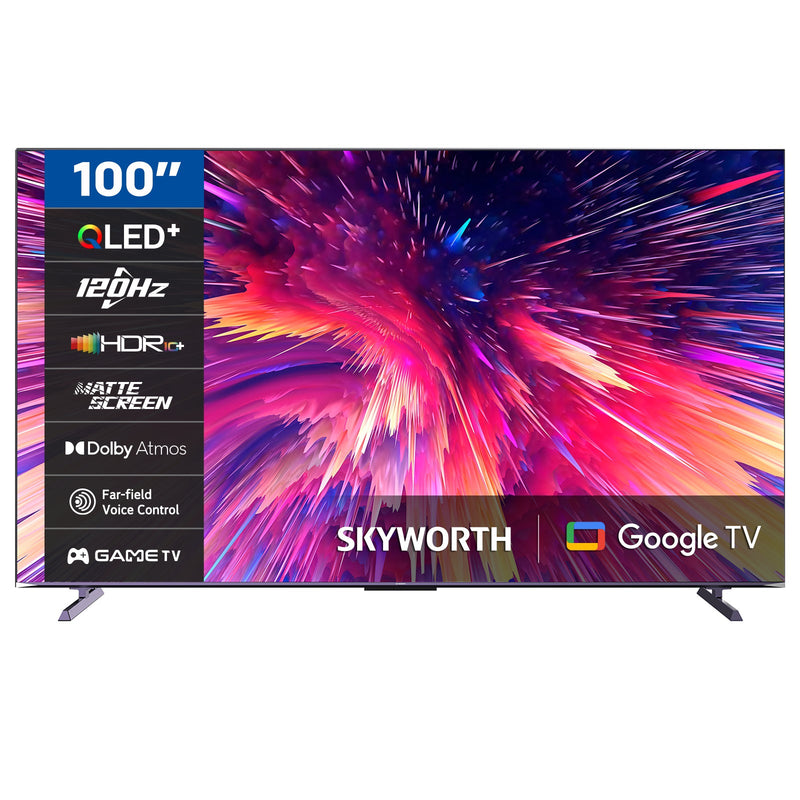 Televisor Skyworth The MegaScreen 100SUF958P | Google TV | 100" | 4K | HDMI | USB | Wi-Fi | Bluetooth | TDT