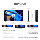 Sony BRAVIA 8 | 55" | OLED | 4K | Google TV | HDMI | USB | Wi-Fi | Bluetooth
