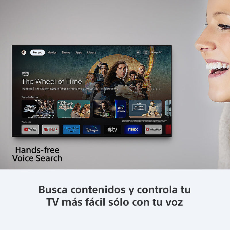 Sony BRAVIA 3 | 75" | 4K | Google TV | HDMI | USB | Wi-Fi | Bluetooth