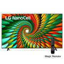 Televisor LG NanoCell NANO77 | 75" | 4K | HDMI | USB | Wi-Fi | Bluetooth