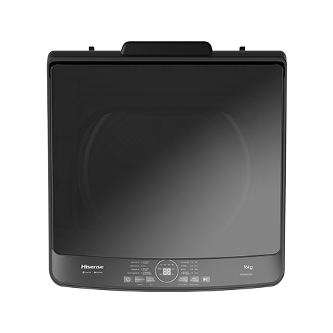 Lavadora Hisense WT5K1623DT | 16 kg | 8 ciclos | Carga Superior