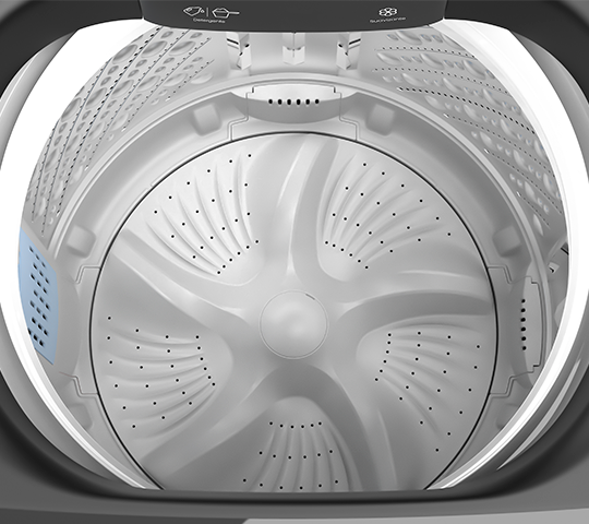 Lavadora Hisense WT5K1623DT | 16 kg | 8 ciclos | Carga Superior