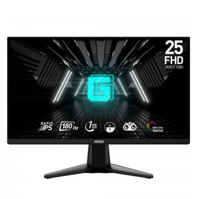 Monitor para juegos FHD MSI G255F | 24" | 1920 x 1080 | 180 Hz | HDMI | Display Port