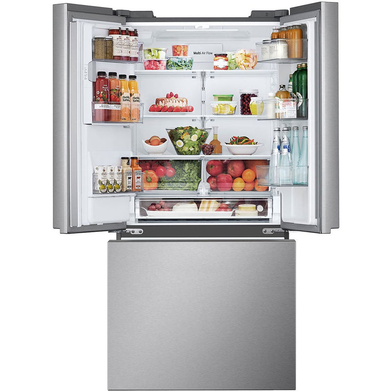 Refrigerador LG VF25LNIBB | Inversor | 25 Pies Cubicos | Puerta francesa