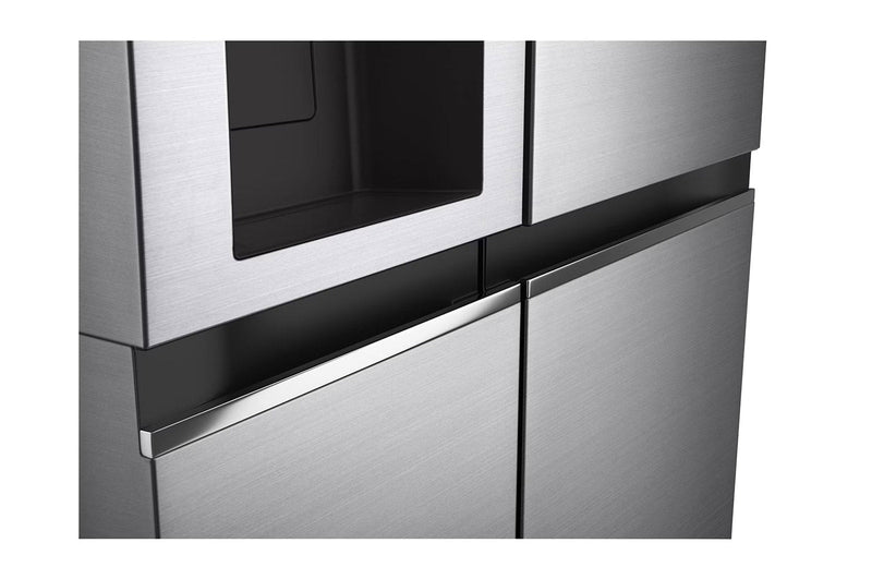 Refrigerador instaview LG VS27GNID | 27 Pies Cúbicos | Lado a lado | Dispensador de agua