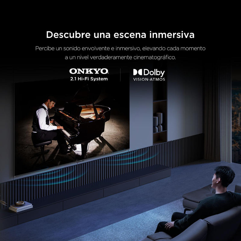 Televisor TCL 98P8K | 98" | 4K | Google TV | HDMI | USB | Wi-Fi | Bluetooth